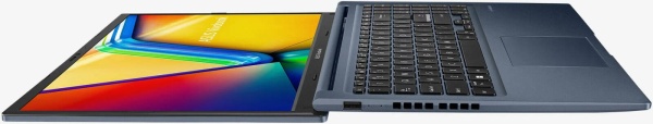 Ноутбук Asus Vivobook 15.6" 1920х1080 FHD Touch IPS (Intel Core i7-1255U, 40GB RAM DDR4, 2 TB SSD, Intel Iris Xe Graphics, Windows 11 Pro) Blue F1502ZA