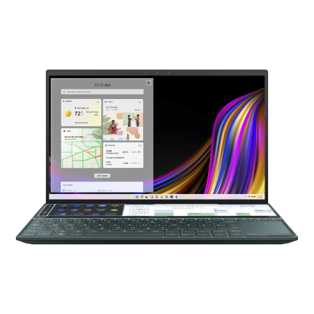 Ноутбук ASUS Zenbook Pro 14 Duo 14" 1920x1080 FHD IPS (Intel Core i7 10510U, 8GB RAM DDR3, 512GB SSD, Intel UHD Graphics 620, Windows 10 Home) UX481FA-DB71T