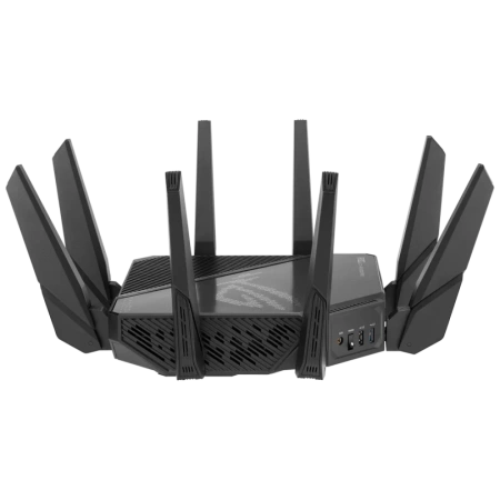 Роутер Wi-Fi ASUS ROG Rapture GT-AXE16000 Quad-band Wi-Fi 6E Extendable Gaming Router, черный