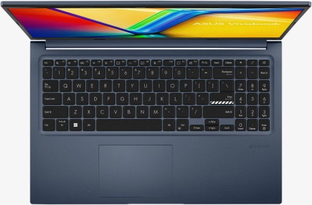 Ноутбук Asus Vivobook 15.6" 1920х1080 FHD Touch IPS (Intel Core i7-1255U, 40GB RAM DDR4, 2 TB SSD, Intel Iris Xe Graphics, Windows 11 Pro) Blue F1502ZA
