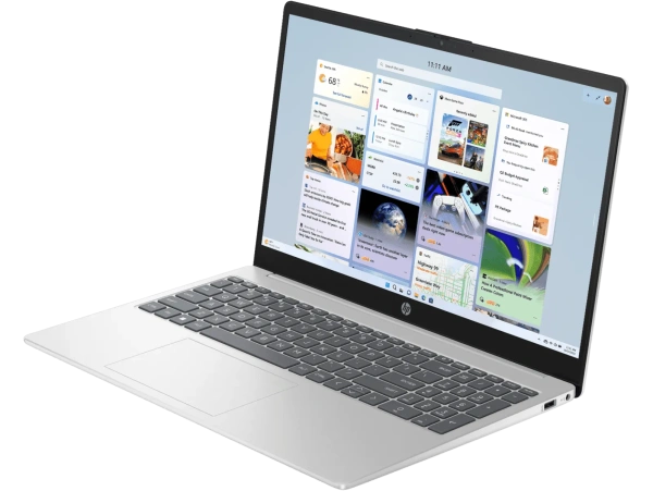 Ноутбук HP 15-fc0458au (AMD Ryzen 5 7520U, 15.6" 1920x1080, 16GB, 1TB SSD, AMD Radeon 610M, Windows 11 Home) Silver