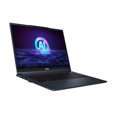 Ноутбук MSI Stealth 16 AI Studio 16" 2560x1600 240Hz WQXGA IPS (Intel Core Ultra 9 185H, 64GB DDR5, 1TB SSD, NVIDIA GeForce RTX 4070, Windows 11 Pro)A1VGG-036US