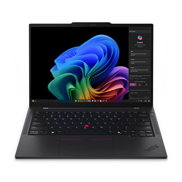 Ноутбук Lenovo ThinkPad T14s Gen 6 14" 1920x1200 FHD+ IPS (Qualcomm Snapdragon X Elite, 32GB RAM LPDDR5X, 1TB SSD, Qualcomm Adreno GPU, Windows 11 Pro) 21N10001US