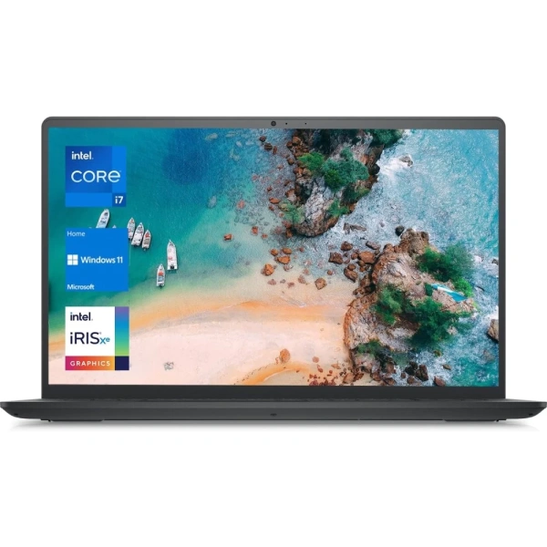 Ноутбук Dell Inspiron 15 3520 15.6" 1920x1080 FHD IPS (Intel Core i7-1255U, 16GB RAM DDR4, 512GB SSD, NVIDIA GeForce MX570 (2 GB), Windows 11) I3520-7799BLK-PUS