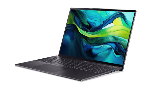 Ноутбук ACER Swift 16 AI 16" 2880x1800 OLED IPS Touch 120Hz (Intel Core Ultra 7-256V / 16GB LPDDR5X / 1TB SSD/ Intel ARC 140V / Win 11 Home) Ice Black SF16-51T-76TG
