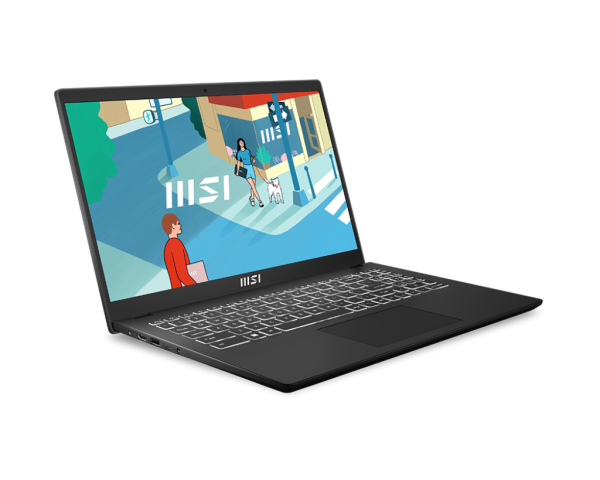 Ноутбук MSI Modern 15 H AI 15.6" 1920х1080 FHD 60Hz IPS (Intel Core Ultra 5 125H, 16GB RAM DDR5, 512GB SSD, Intel Iris Xe Graphics , Windows 11) C1MG-008RU
