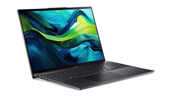 Ноутбук ACER Swift 16 AI 16" 2880x1800 OLED IPS Touch 120Hz (Intel Core Ultra 7-256V / 16GB LPDDR5X / 1TB SSD/ Intel ARC 140V / Win 11 Home) Ice Black SF16-51T-76TG