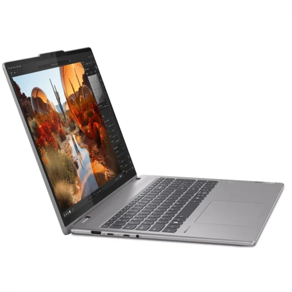 Ноутбук Lenovo Yoga 7 2-in-1 16" 1920x1200 Touchscreen IPS (AMD Ryzen 5 8640HS, 8GB RAM LPDDR5X, 512GB SSD, AMD Radeon 760M Graphics, Windows 11 Home) Artic Grey 83DM0004US
